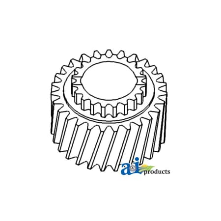 A & I Products Gear, 4th & 8th 2.25" x4.25" x4.25" A-L28665